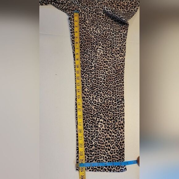 Chico's Pull On Leopard Print Ankle Pants Chico's Size 00 Women's Size XXS - Picture 7 of 8